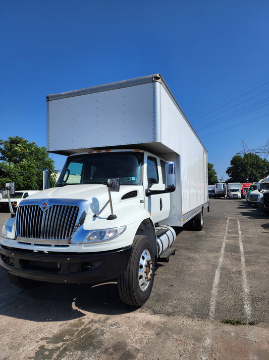 2019 International MV607 26' Dry Box Truck Cargo Van Cummins Lift Gate