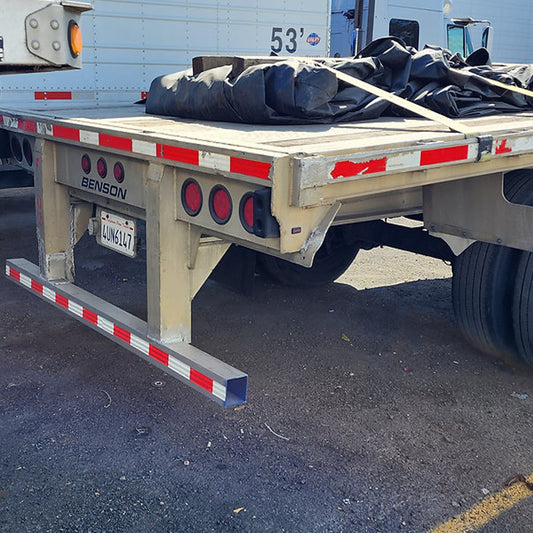 2012 53' Benson Flatbed trailer spread axle