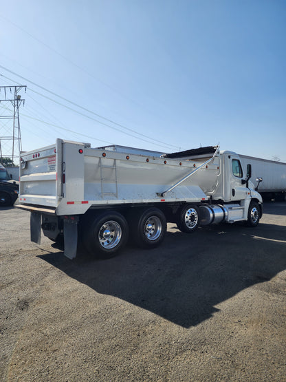 2018 Freightliner Cascadia Tri/A 16 Yard Dump Truck Detroit DD13