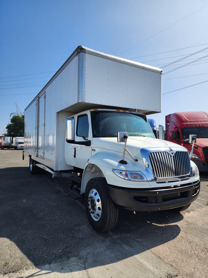 2019 International MV607 26' Dry Box Truck Cargo Van Cummins Lift Gate