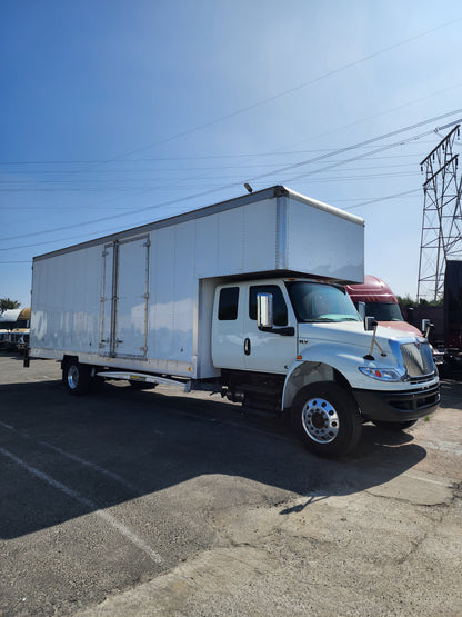 2019 International MV607 26' Dry Box Truck Cargo Van Cummins Lift Gate